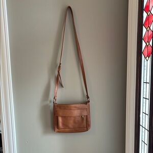 Universal Thread Tan Crossbody Bag with Adjustable Strap